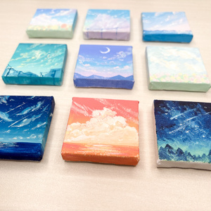 天の川 150×150mm - mf-artworks - BOOTH
