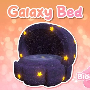 Galaxy Bed | 3D Asset for VRChat