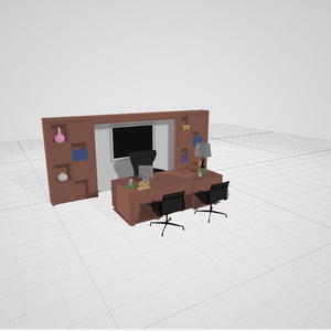 3d デスク