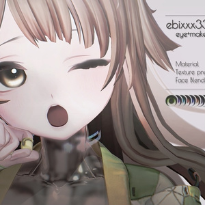 ebixxx33  eye+make up texture+Face Blendshapes+Material