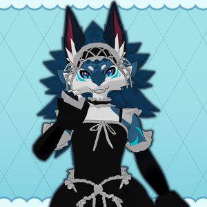Elegant Victorian Dress for Novabeast – Maid & Royal Styles (VRChat)