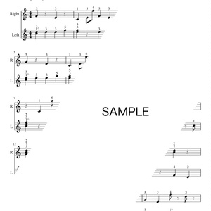 Waltz No.19 in A minor Sheet Music For Piano (With Letters / With