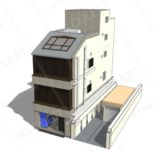 自販機のあるマンション