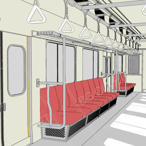 電車の内部