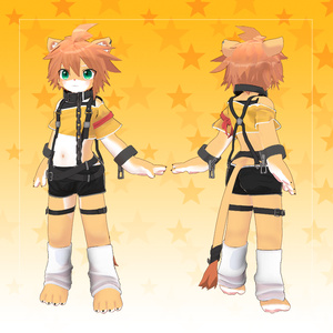 「セロニス」VRChat用＆VRM オリジナル 3Dアバター 缩略图 2