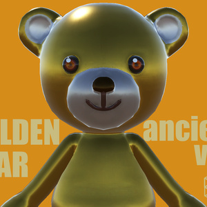 GOLDEN BEAR ancient ver.PC＜金色くまちゃん-古風な金色版-＞