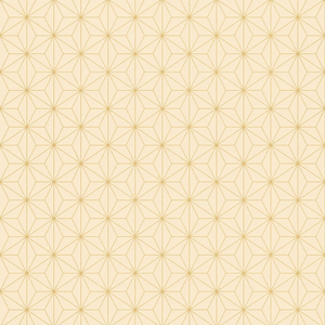 【商用利用OK】和風モダンな「麻の葉模様」シームレスデジタルペーパー｜2000×2000px｜PNG素材