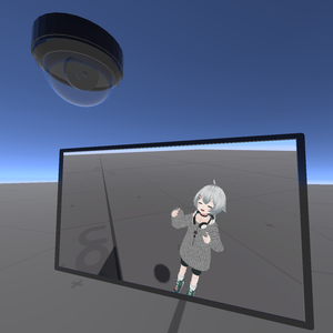 【VRChat想定】監視カメラシステム【無料】