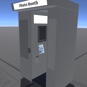 【VRChat想定】証明写真機【無料】