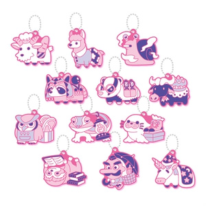 きゃせんちゃん&しっこくくん クッションキーホルダーセット - ぬまぞ