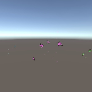 【無料3Dモデル】ファンタジー風の蝶 缩略图 5