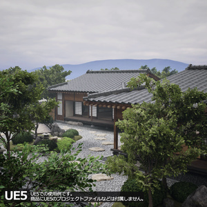 【3D環境アセット】日本庭園と和風建築 缩略图 10