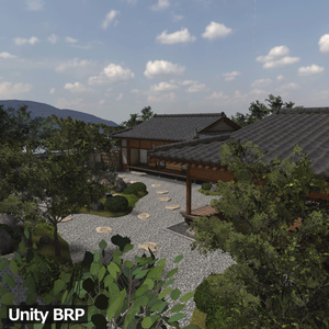 【3D環境アセット】日本庭園と和風建築 缩略图 20