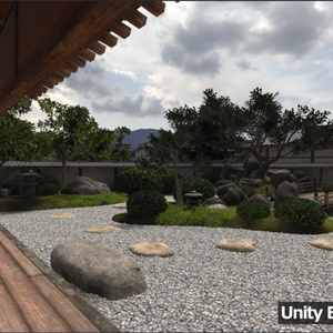 【3D環境アセット】日本庭園と和風建築 缩略图 33