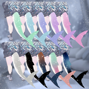 🦈【ルルネ用】雪が動くSnowtail【VRchat】 缩略图 3