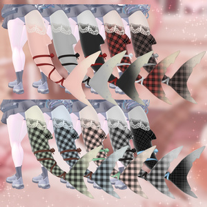 🦈【ルルネ用】Ribbontail+リボンアクセ【VRchat】 缩略图 6