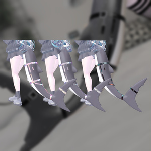🦈【ルルネ】尻尾beltアクセ【VRChat】 缩略图 4