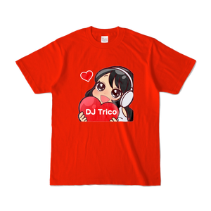 カラーTシャツ赤（ハート）
