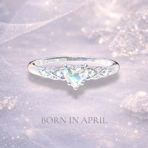 ４月誕生石リング　BORN IN APRIL ― 壊れなかったもの ―