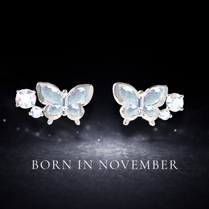 １１月誕生石ピアス　BORN IN NOVEMBER ― もう戻らないで ―