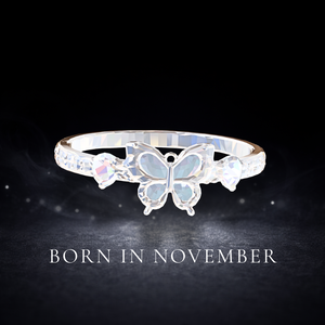 １１月誕生石リング　BORN IN NOVEMBER ― 深くなっていく ―
