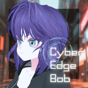 【VRC想定】Cyber Edge Bob〈6アバター対応〉