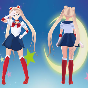[VRoid] Sailor Moon Clothes and Hair