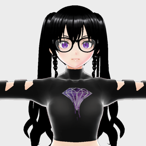 [3D Model] Cute Thick Nerd