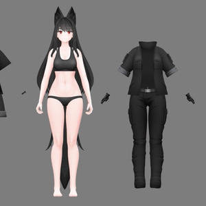 オリジナル3Dモデル「スマリ＆シュマリ」 缩略图 6
