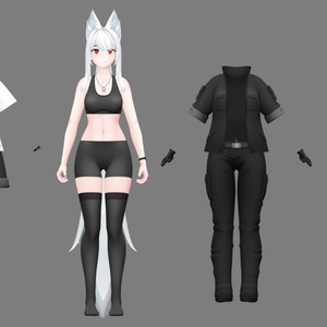 オリジナル3Dモデル「スマリ＆シュマリ」 缩略图 7