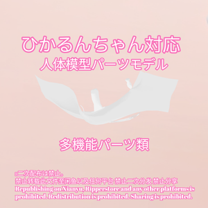 R-18 ひかるんちゃん用・人体模型パーツモデル（リュミィ共通素体）