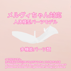R-18 邪神メルヴィちゃん用・人体模型パーツモデル
