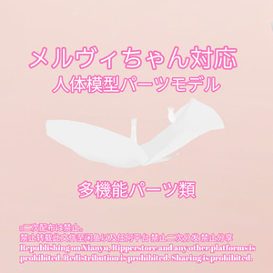 R-18 邪神メルヴィちゃん用・人体模型パーツモデル