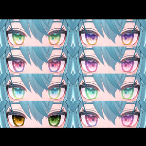 [ZEF] 竜胆(Rindo)/桔梗(Kikyo) Japanese pattern Eye Texture 缩略图 7
