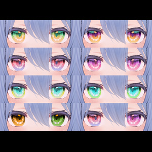 [ZEF] 竜胆(Rindo)/桔梗(Kikyo) Japanese pattern Eye Texture 缩略图 9