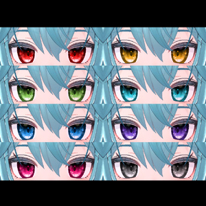 [ZEF] 竜胆(Rindo)/桔梗(Kikyo) Japanese pattern Eye Texture 缩略图 6