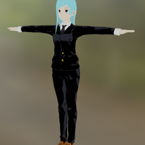 Kasumi Miwa from Jujutsu Kaisen VRM Vroid Model 