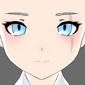 Weiss Schnee from RWBY Face VRoid Textures (Eyes & Skin)