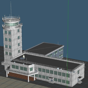 航空自衛隊　格納庫と管制塔 缩略图 6