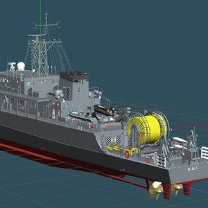 JMSDF 690t型掃海艦 缩略图 11