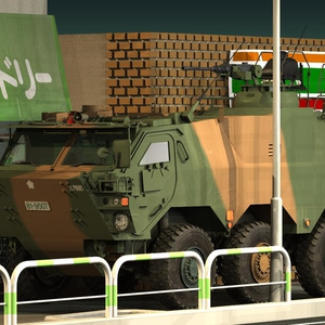 陸上自衛隊 NBC 装輪科学防護車