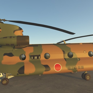 陸上自衛隊　大型輸送ヘリ CH-47JA チヌーク 缩略图 5