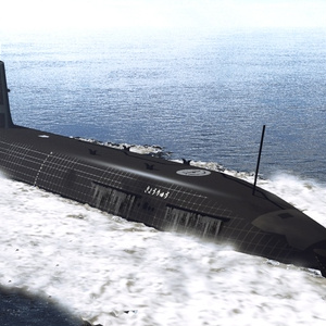 海自　そうりゅう型　潜水艦