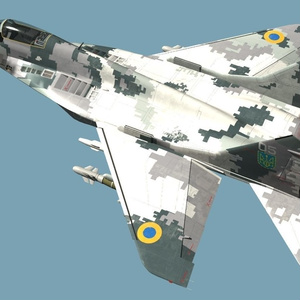 ウクライナ仕様 MIG-29 デジタル迷彩 缩略图 4