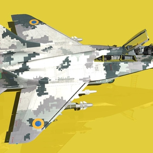 ウクライナ仕様 MIG-29 デジタル迷彩 缩略图 5