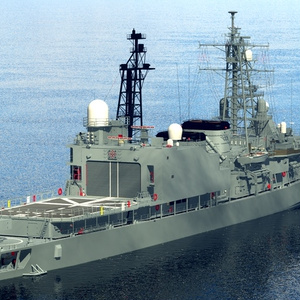 海上自衛隊　あさぎり型護衛艦1番艦　あさぎり