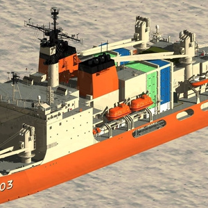 JAMSTEC 5003南極観測砕氷艦しらせ 缩略图 2