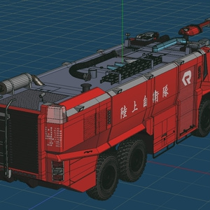 陸上自衛隊　空港用化学消防車 缩略图 6