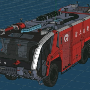 陸上自衛隊　空港用化学消防車 缩略图 5