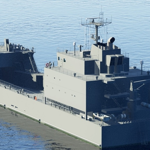 陸上自衛隊　小型輸送艦　修正版 缩略图 5